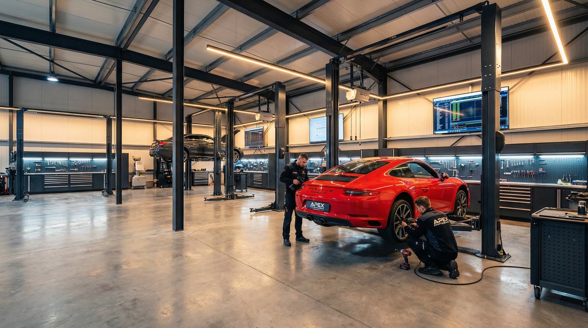 困困兔汽车改装门店实景